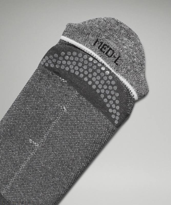 Lululemon Damen DELULU459 | Find Your Balance Studio Tab Socke Graphitgrau Meliert